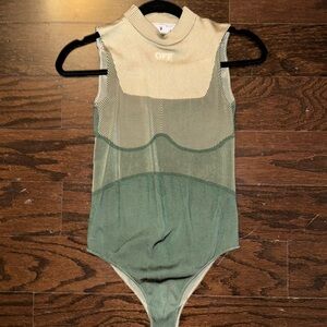 Off-White Cowl Neck Bodysuit